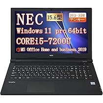 Amazon.co.jp: 【整備済み品】NEC ノートパソコン VersaPro VKT25